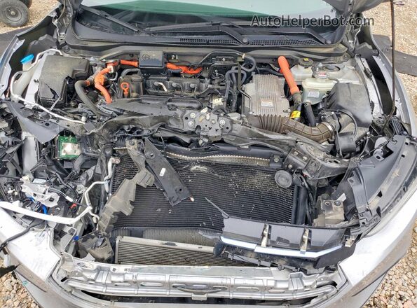 19XZE4F52KE025463 2019 HONDA INSIGHT Silver Widok wnętrza z tyłu