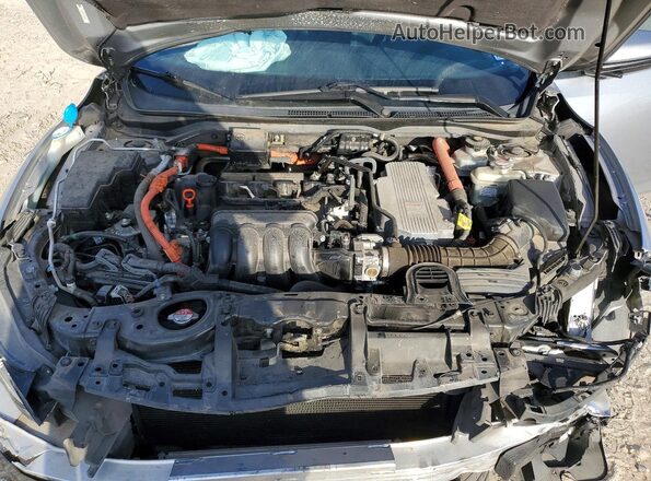 19XZE4F52KE034504 2019 HONDA INSIGHT Silver Widok wnętrza z tyłu