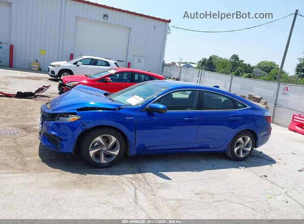 19XZE4F52LE002024 2020 HONDA INSIGHT Синий Панорамный вид салона 360°