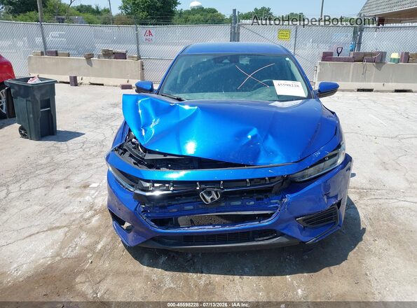 19XZE4F52LE002024 2020 HONDA INSIGHT Синий Вид щитка приборов
