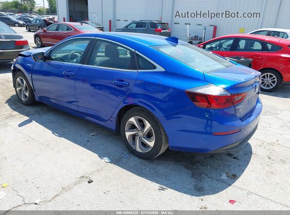 19XZE4F52LE002024 2020 HONDA INSIGHT Синий Задняя левая четверть
