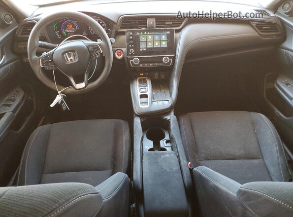 19XZE4F52ME002364 2021 HONDA INSIGHT Серый Вид панели приборов