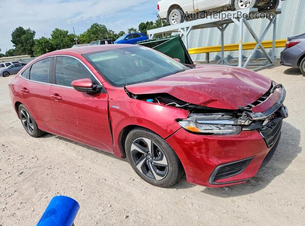 19XZE4F52ME005409 2021 HONDA INSIGHT Red წინა მარჯვენა