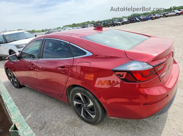 19XZE4F52ME005409 2021 HONDA INSIGHT Red უკანა მარცხენა