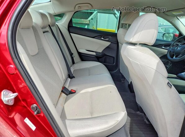 19XZE4F52ME005409 2021 HONDA INSIGHT Red უკანა სავარძლების ხედი