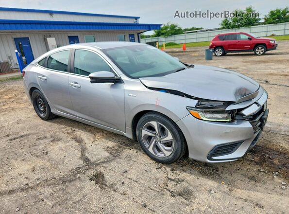 19XZE4F53LE002873 2020 HONDA INSIGHT Silver Delantero derecho