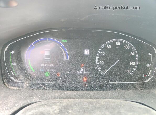 19XZE4F53LE002873 2020 HONDA INSIGHT Silver Vista del cuadro de instrumentos