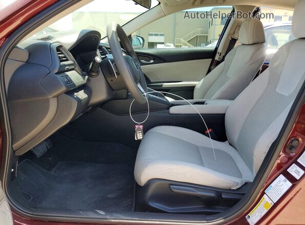 19XZE4F53LE008253 2020 HONDA INSIGHT Maroon Вид салону спереду