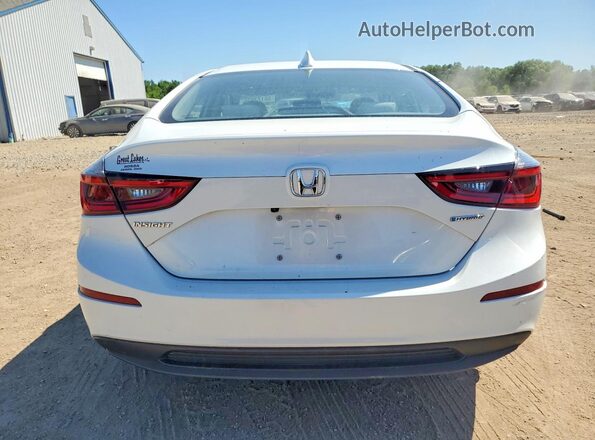 19XZE4F53LE009645 2020 HONDA INSIGHT Белый Вид сзади