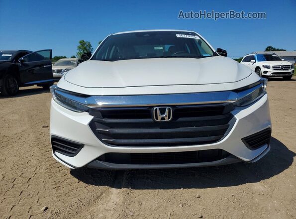 19XZE4F53LE009645 2020 HONDA INSIGHT Белый Вид спереди