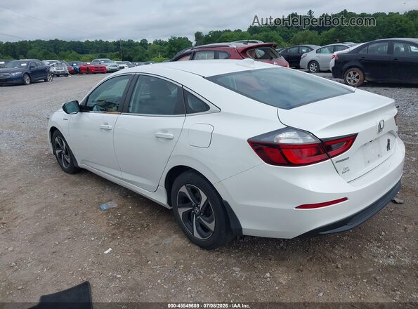19XZE4F53ME010084 2021 HONDA INSIGHT White Trasero izquierdo