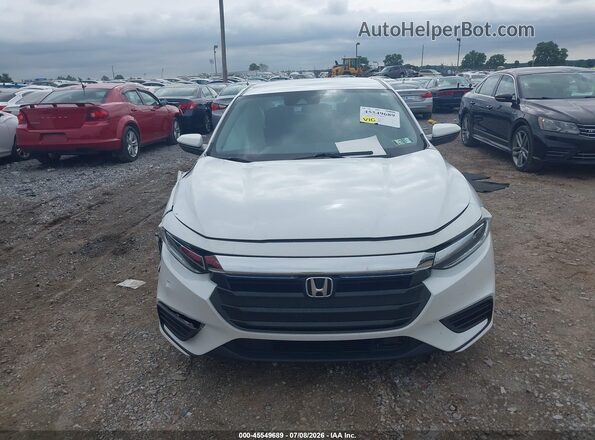 19XZE4F53ME010084 2021 HONDA INSIGHT White Vista del cuadro de instrumentos