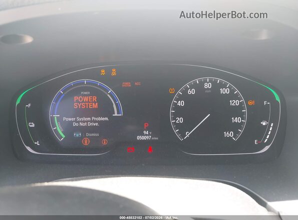 19XZE4F53NE004416 2022 HONDA INSIGHT White Widok tylnych siedzeń