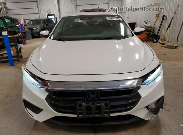 19XZE4F54KE012455 2019 HONDA INSIGHT White Widok z przodu