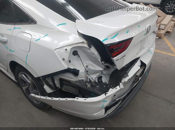 19XZE4F54LE013929 2020 HONDA INSIGHT Белый Вид спереди
