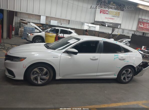 19XZE4F54LE013929 2020 HONDA INSIGHT Белый Панорамный вид салона 360°