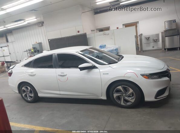 19XZE4F54LE013929 2020 HONDA INSIGHT Белый Вид задней части салона