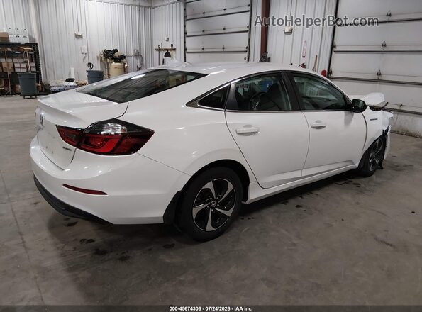 19XZE4F55ME003962 2021 HONDA INSIGHT Белый Задняя правая четверть