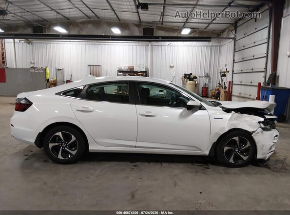 19XZE4F55ME003962 2021 HONDA INSIGHT Белый Панорамный вид салона 360°