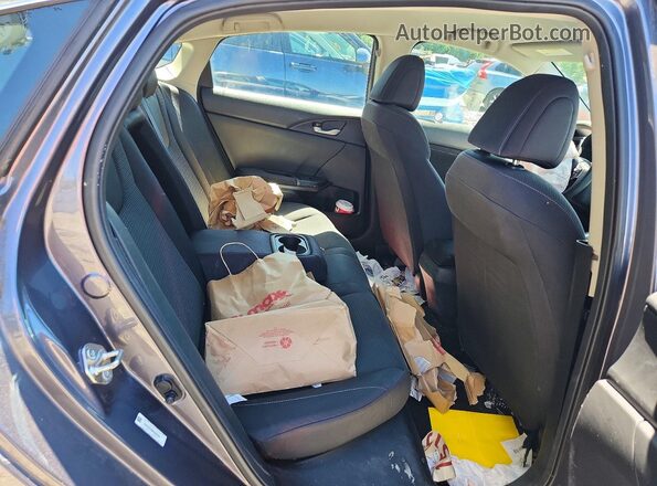 19XZE4F55ME005209 2021 HONDA INSIGHT Gray Rear seats view