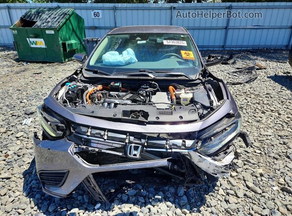 19XZE4F55ME005209 2021 HONDA INSIGHT Gray Front view