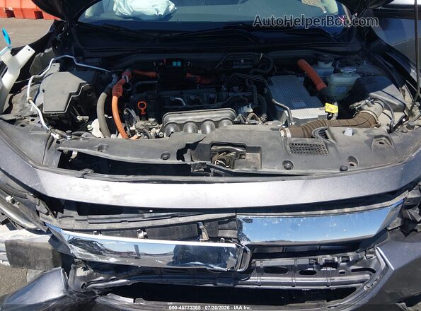 19XZE4F55ME006988 2021 HONDA INSIGHT Серый Вид сзади