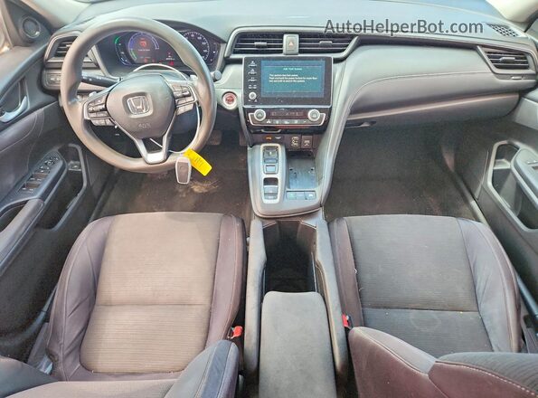 19XZE4F56KE006513 2019 HONDA INSIGHT Silver Вид панелі приладів