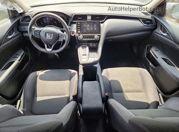19XZE4F56LE006013 2020 HONDA INSIGHT Silver Widok deski rozdzielczej