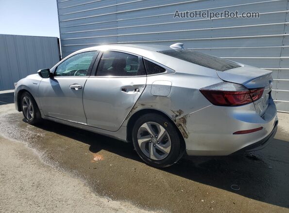 19XZE4F56LE006013 2020 HONDA INSIGHT Silver Widok naklejki z numerem VIN