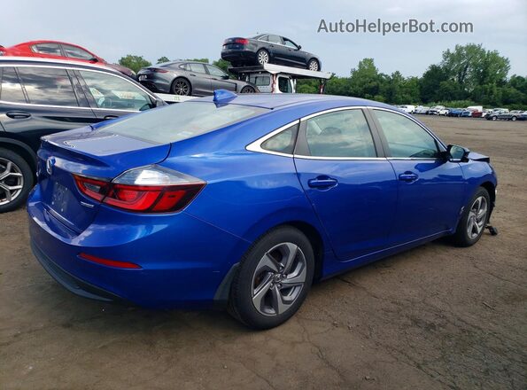 19XZE4F56LE009848 2020 HONDA INSIGHT Blue Հետևի աջ
