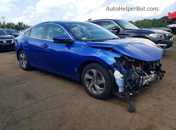 19XZE4F56LE009848 2020 HONDA INSIGHT Blue Առջևի աջ