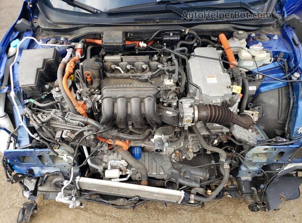 19XZE4F56LE009848 2020 HONDA INSIGHT Blue Սալոնի հետևի տեսք