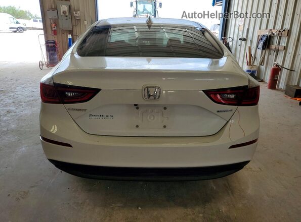 19XZE4F56ME007809 2021 HONDA INSIGHT White უკანა ხედი