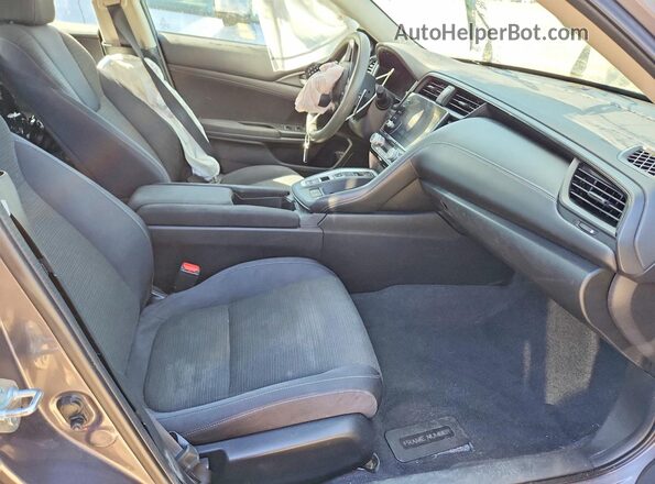 19XZE4F56ME011102 2021 HONDA INSIGHT Gray Vista interior delantera