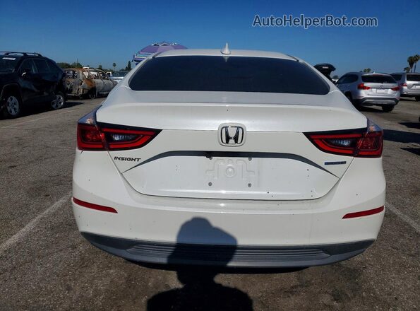 19XZE4F57LE002083 2020 HONDA INSIGHT White უკანა ხედი