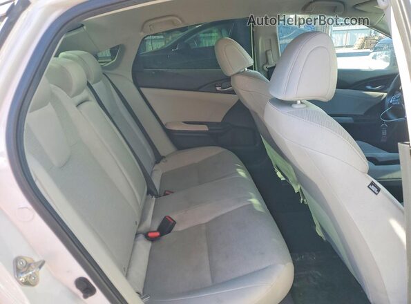 19XZE4F57LE002083 2020 HONDA INSIGHT White უკანა სავარძლების ხედი