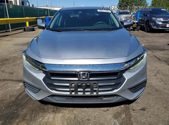 19XZE4F57LE005601 2020 HONDA INSIGHT Silver Front view