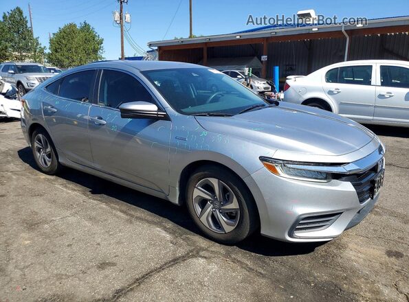 19XZE4F57LE005601 2020 HONDA INSIGHT Silver Front right