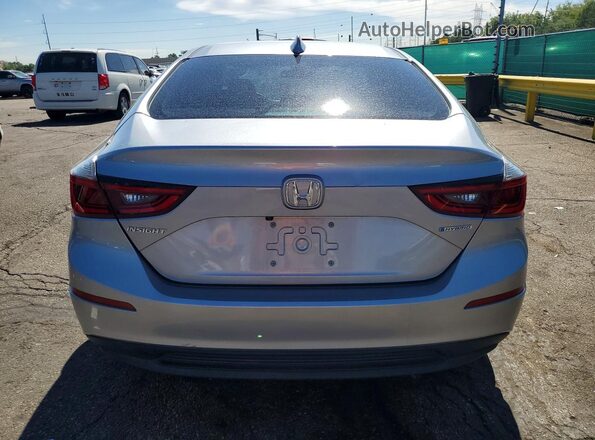 19XZE4F57LE005601 2020 HONDA INSIGHT Silver Rear view