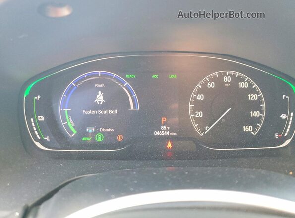 19XZE4F57LE005601 2020 HONDA INSIGHT Silver Instrument cluster view