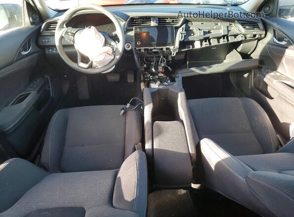 19XZE4F57ME009133 2021 HONDA INSIGHT Gray Dashboard view