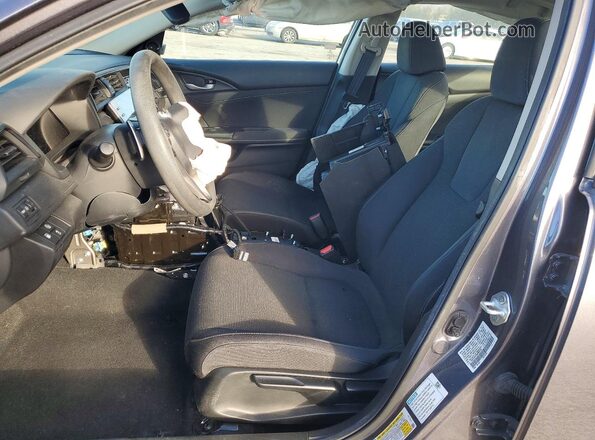 19XZE4F57ME009133 2021 HONDA INSIGHT Gray Front interior view