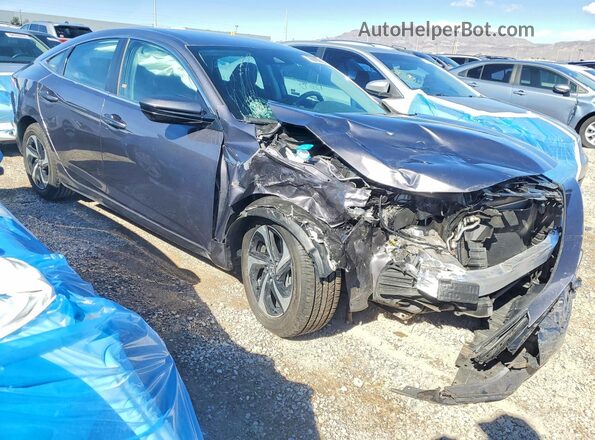 19XZE4F57ME009133 2021 HONDA INSIGHT Gray Front right