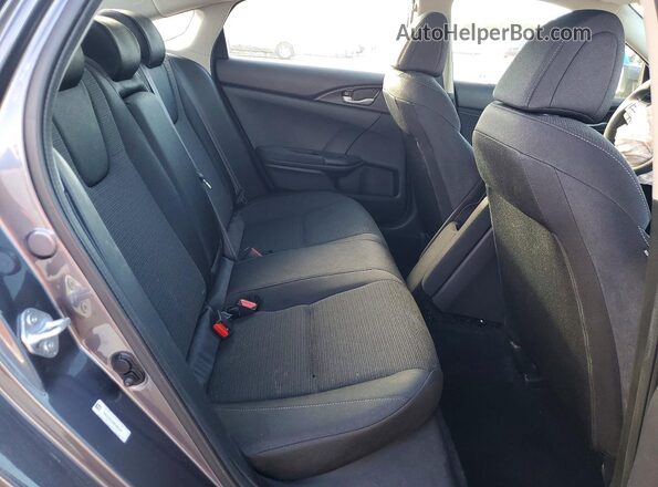 19XZE4F57ME009133 2021 HONDA INSIGHT Gray Rear seats view