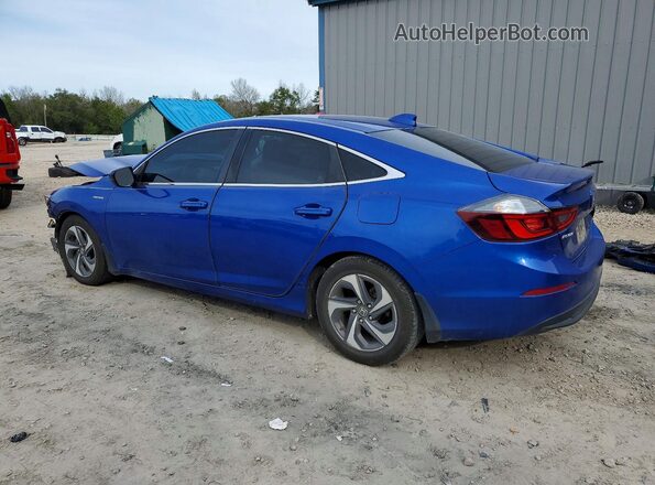 19XZE4F58KE019103 2019 HONDA INSIGHT Blue უკანა მარცხენა
