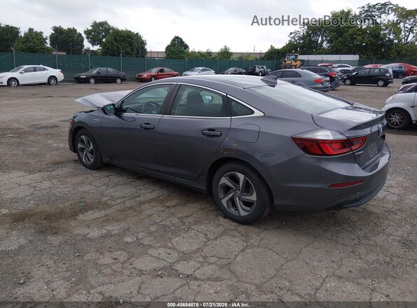 19XZE4F58LE000164 2020 HONDA INSIGHT Gray Rear left