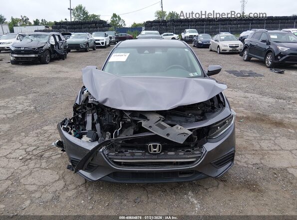 19XZE4F58LE000164 2020 HONDA INSIGHT Gray Rear interior view
