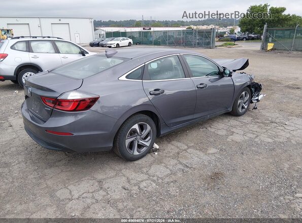 19XZE4F58LE000164 2020 HONDA INSIGHT Gray Rear right