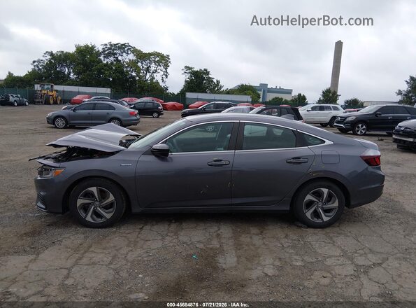 19XZE4F58LE000164 2020 HONDA INSIGHT Gray 