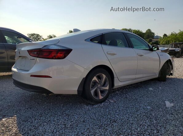 19XZE4F58LE009186 2020 HONDA INSIGHT White Задня права чверть